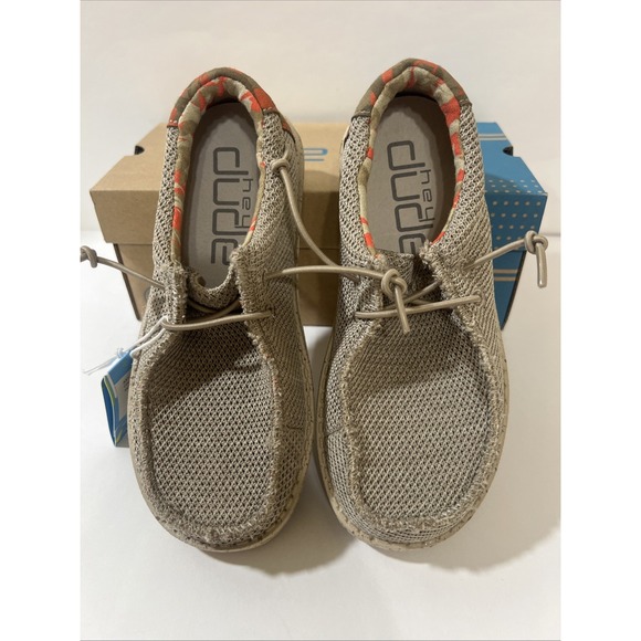 NIB Hey Dude Wally Youth Sox Tan / EU 32 -US Kid's 13‎ - Picture 1 of 7